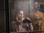 The Voyeurs movie review: Sydney Sweeney and Justice Smith in a still from the new Amazon Prime Video film.