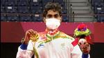 Shuttler Pramod Bhagat won a gold medal in the Men's Singles SL3 event at Tokyo 2020 Paralympics. (Photo Courtesy PTI) Shuttler Pramod Bhagat won a gold medal in the Men's Singles SL3 event at Tokyo 2020 Paralympics. (Photo Courtesy PTI)