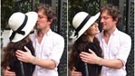 Shriya Saran and Andrei Koscheev posed for the paparazzi during an outing in Mumbai on Wednesday.(Varinder Chawla) Shriya Saran and Andrei Koscheev posed for the paparazzi during an outing in Mumbai on Wednesday.(Varinder Chawla)