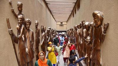 Jallianwala Bagh in Amritsar has been revamped and to quell protests there, Section 144 has been imposed. (HT Photo) Jallianwala Bagh in Amritsar has been revamped and to quell protests there, Section 144 has been imposed. (HT Photo)