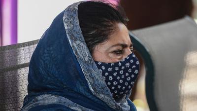 Former Jammu and Kashmir chief minister Mehbooba Mufti. (AFP) Former Jammu and Kashmir chief minister Mehbooba Mufti. (AFP)