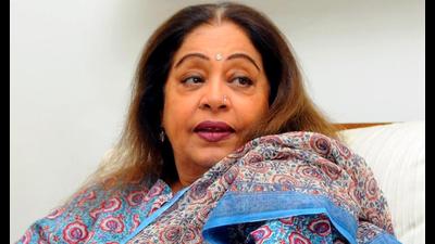 Chandigarh MP Kirron Kher on Tuesday said she is in communication with the UT’s administration for implementation of the Supreme Court’s order to improve the estate office’s working. (HT file)