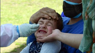 Of the 170 fresh Covid-19 infections in Jammu and Kashmir on Thursday, 147 cases in Kashmir valley while 23 were in Jammu division. (ANI)