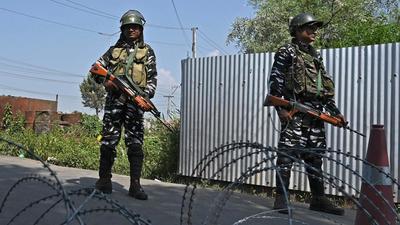 During the search operation, joint forces observed some suspicious movement in the orchard area where a suspected person was trying to escape but was tactfully apprehended by the joint parties. (AFP FILE/ REPRESENTATIONAL IMAGE)