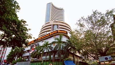 Bharti Airtel was the top gainer in the Sensex pack, jumping around 3 per cent, followed by Nestle India, Tata Steel, Bajaj Finserv, HCL Tech and ITC. (File Photo) Bharti Airtel was the top gainer in the Sensex pack, jumping around 3 per cent, followed by Nestle India, Tata Steel, Bajaj Finserv, HCL Tech and ITC. (File Photo)