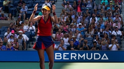 Emma Raducanu defeats Belinda Bencic in US Open quarter-finals (AP) Emma Raducanu defeats Belinda Bencic in US Open quarter-finals (AP)