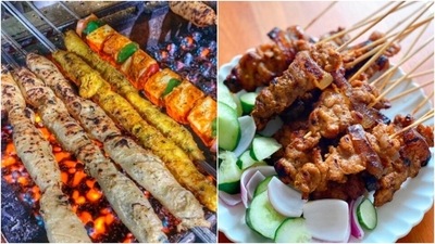 Satay - Dilliwale Kebabs: Satay and kebabs are prepared the same way but the seasonings used are different. It is believed that the earliest preparations of satay originated in Javanese cuisine and then spread to Indonesia, where it has become a national dish. (Instagram/@msoinkee/@salunkhe.prasad0007) Satay - Dilliwale Kebabs: Satay and kebabs are prepared the same way but the seasonings used are different. It is believed that the earliest preparations of satay originated in Javanese cuisine and then spread to Indonesia, where it has become a national dish. (Instagram/@msoinkee/@salunkhe.prasad0007)