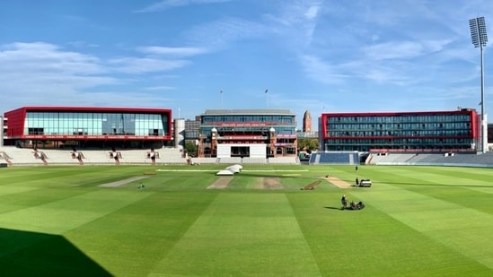 India vs England 5th Test, Weather Update: Will rain interrupt the action on the first day at Old Trafford, Manchester?(TWITTER/BCCI) India vs England 5th Test, Weather Update: Will rain interrupt the action on the first day at Old Trafford, Manchester?(TWITTER/BCCI)
