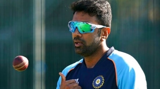 India's Ravichandran Ashwin during the nets session at Old Trafford(AP) India's Ravichandran Ashwin during the nets session at Old Trafford(AP)