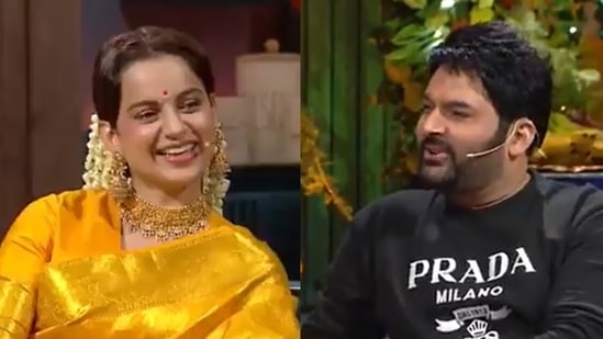 Kangana Ranaut reacts as Kapil Sharma asks her It s been a while