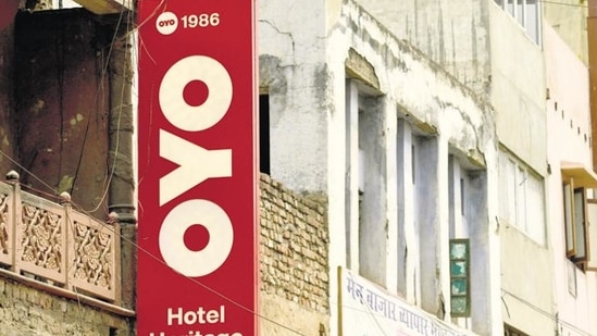 Last month, OYO issued close to 80 Series F2 CCCPS shares of the face value of <span class='webrupee'>₹</span>100 each to Microsoft at an issue price of the rupee equivalent of $58,490 per Series F2 shares.(File Photo) Last month, OYO issued close to 80 Series F2 CCCPS shares of the face value of <span class='webrupee'>₹</span>100 each to Microsoft at an issue price of the rupee equivalent of $58,490 per Series F2 shares.(File Photo)