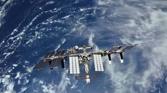 In July, a “short-term software failure” threw the space station out of control for a brief period after a research module was docked. (Twitter / @roscosmos)