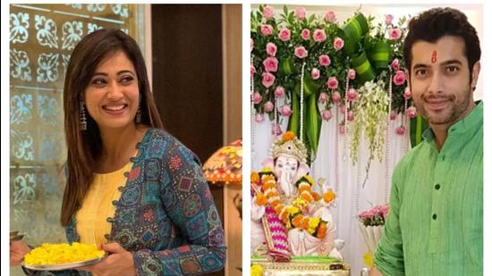 Shweta Tiwari and Sharad Malhotra feel the essence of Ganeshotsav has not changed amid the ongoing pandemic Shweta Tiwari and Sharad Malhotra feel the essence of Ganeshotsav has not changed amid the ongoing pandemic