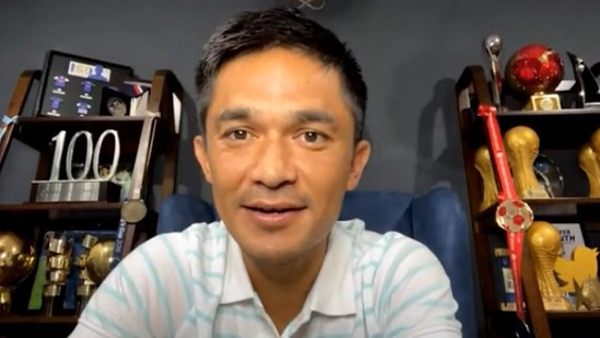 Sunil Chhetri's secret: Do the same thing, every day(HT PHOTO/SCRRENGRAB) Sunil Chhetri's secret: Do the same thing, every day(HT PHOTO/SCRRENGRAB)