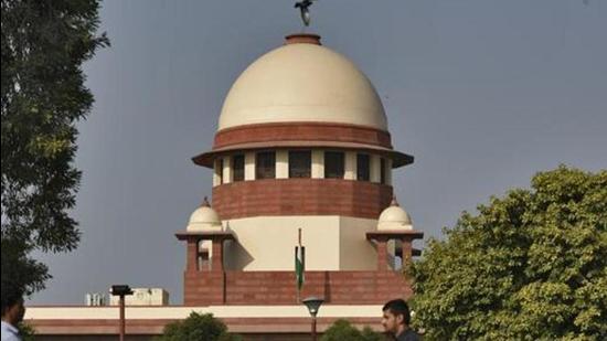 A view of the Supreme Court building. (HT Archive)