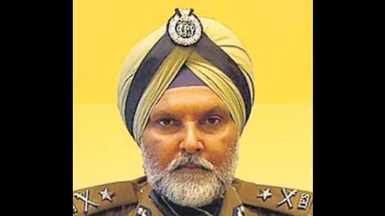 Ludhiana police chief Naunihal Singh recently conducted an aerial survey in a helicopter to find out traffic issues. (HT File Photo)