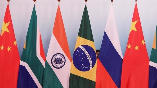 Flags of all 5 BRICS member states &nbsp;(Reuters)