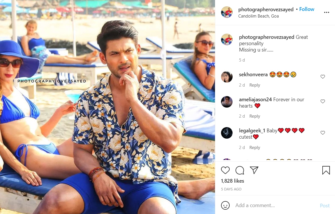 Sidharth Shukla shot for the Habit music video with Shehnaaz Gill in Goa.