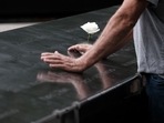 Permanent representatives of the 15-nation member UN Security Council visited the 9/11 Memorial and Museum in New York City on September 9. Permanent representatives of the 15-nation member UN Security Council visited the 9/11 Memorial and Museum in New York City on September 9.