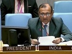 Ambassador of India to United Nations TS Tirumurti. Ambassador of India to United Nations TS Tirumurti.