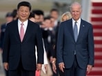 US-China relations: A 2015 file shows Chinese President Xi Jinping and Joe Biden, then the vice-president of the United States of America, walking down the red carpet on the tarmac during an arrival ceremony in Andrews Air Force Base, Md. US-China relations: A 2015 file shows Chinese President Xi Jinping and Joe Biden, then the vice-president of the United States of America, walking down the red carpet on the tarmac during an arrival ceremony in Andrews Air Force Base, Md. 