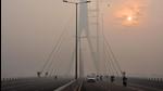 The 27-year-old man was contemplating taking his own life by jumping off the Signature Bridge. (PTI) The 27-year-old man was contemplating taking his own life by jumping off the Signature Bridge. (PTI)