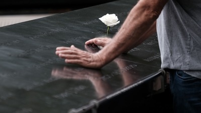 Permanent representatives of the 15-nation member UN Security Council visited the 9/11 Memorial and Museum in New York City on September 9. (AFP)
