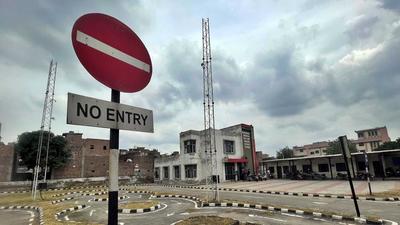 The Chandigarh Road Centre had to be closed after the closed-circuit television (CCTV) cameras installed at the testing track developed a technical snag. (Gurpreet Singh/HT)