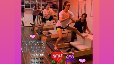 Shraddha Kapoor's Pilates workout inspires us to hit the gym with our girl gang (Instagram/shraddhakapoor) Shraddha Kapoor's Pilates workout inspires us to hit the gym with our girl gang (Instagram/shraddhakapoor)
