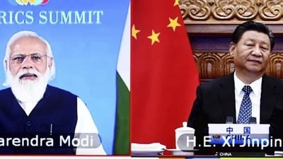 India was this year's chair for the five-member bloc that holds the rotating Presidency. (AP PHOTO.) India was this year's chair for the five-member bloc that holds the rotating Presidency. (AP PHOTO.)