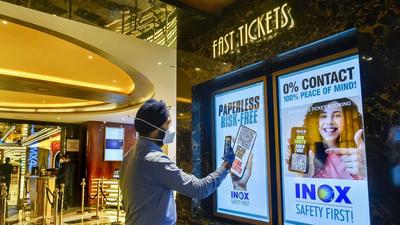 As of now, tickets in Andhra are sold online by private entities such as BookMyShow whereas, offline tickets are available at the theatre box office. (Representational picture) As of now, tickets in Andhra are sold online by private entities such as BookMyShow whereas, offline tickets are available at the theatre box office. (Representational picture)