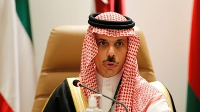 Saudi Arabia's foreign minister Prince Faisal bin Farhan Al Saud (File Photo / REUTERS) Saudi Arabia's foreign minister Prince Faisal bin Farhan Al Saud (File Photo / REUTERS)