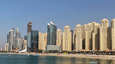 A general view of residential skyscrapers and a beach in Dubai (REUTERS) A general view of residential skyscrapers and a beach in Dubai (REUTERS)