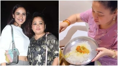 Jasmin Bhasin revealed the secret behind Bharti Singh's weight loss. Jasmin Bhasin revealed the secret behind Bharti Singh's weight loss.