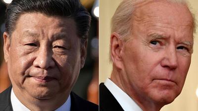 File photos of the President of China, Xi Jinping (left), and US President Joe Biden. The two leaders had a rare phone call on Friday. (AFP/File) File photos of the President of China, Xi Jinping (left), and US President Joe Biden. The two leaders had a rare phone call on Friday. (AFP/File)