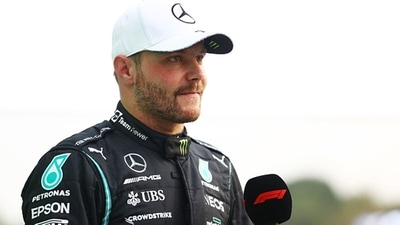 Pole position qualifier Valtteri Bottas of Mercedes GP (Getty) Pole position qualifier Valtteri Bottas of Mercedes GP (Getty)