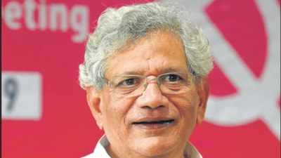 File photo: Communist Party of India (Marxist) General Secretary Sitaram Yechury. (HT photo) File photo: Communist Party of India (Marxist) General Secretary Sitaram Yechury. (HT photo)