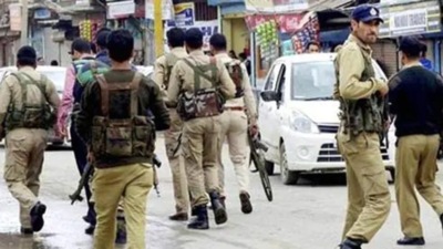 File photo: Jammu and Kashmir Police. (PTI) File photo: Jammu and Kashmir Police. (PTI)