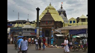 The Jagannath Temple reopened for devotees on August 23 after remaining shut for over four months due to Covid-19. (HT PHOTO.) The Jagannath Temple reopened for devotees on August 23 after remaining shut for over four months due to Covid-19. (HT PHOTO.)