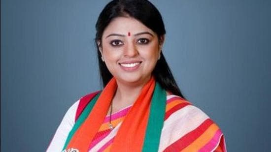 BJP candidate for Bhabanipur bye-election Priyanka Tibrewal. (Twitter/@impriyankabjp)