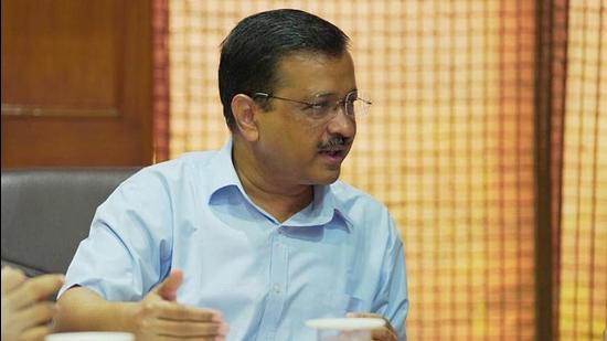 Delhi chief minister Arvind Kejriwal. (HT Photo)