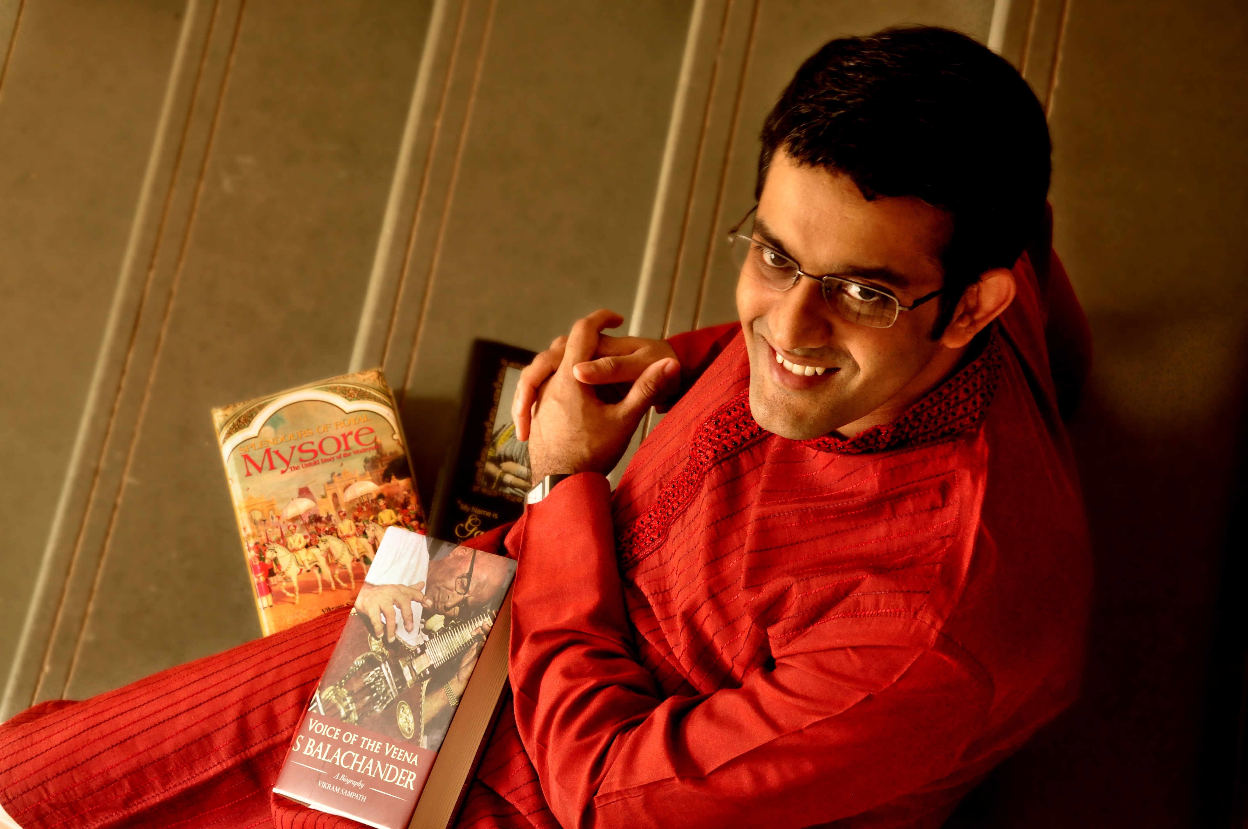 Vikram Sampath finds most of his records in bazaars and flea markets. ‘Donations’ of records have also been pouring in, he says, from people with no use for them anymore. Vikram Sampath finds most of his records in bazaars and flea markets. ‘Donations’ of records have also been pouring in, he says, from people with no use for them anymore.