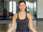 Beautiful day to go after your dreams: Alia Bhatt does Sukhasana for Saturday yoga session(Instagram/@anshukayoga) Beautiful day to go after your dreams: Alia Bhatt does Sukhasana for Saturday yoga session(Instagram/@anshukayoga)