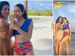 Sara Ali Khan has shared a fresh batch of pictures from the Maldives. Sara Ali Khan has shared a fresh batch of pictures from the Maldives.