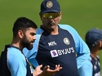 Ravi Shastri (R) and Virat Kohli. (Getty) Ravi Shastri (R) and Virat Kohli. (Getty)