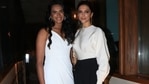Deepika Padukone and PV Sindhu stepped out for dinner together on Saturday night. (Varinder Chawla) Deepika Padukone and PV Sindhu stepped out for dinner together on Saturday night. (Varinder Chawla)