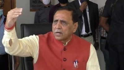 Gujarat chief minister Vijay Rupani resigned from the post on Saturday. (ANI)