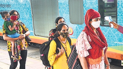 Maharashtra ranks second in terms of active Covid-19 cases next to Kerala. (Satish Bate/HT PHOTO)