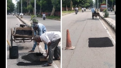 The field staff and officials concerned will also have to upload ‘before’ and ‘after’ photographs of work done in the progress form (HT photo)