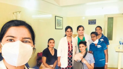 Ihana Dhillon met with a serious accident last month Ihana Dhillon met with a serious accident last month